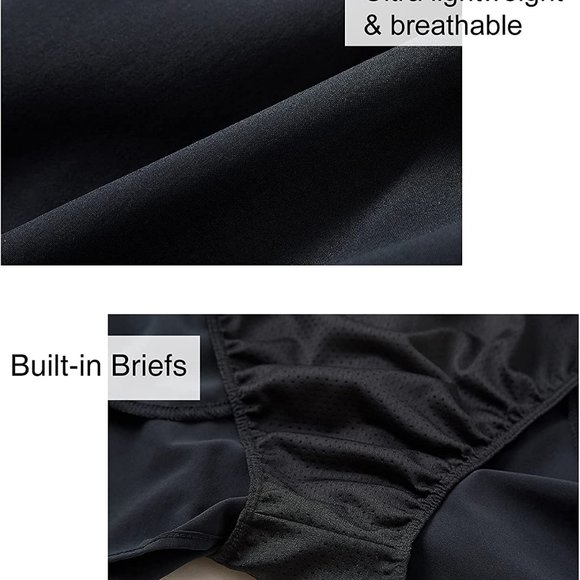 Women's 3"/4"/7" Running Shorts Gym Athletic Quick-Dry Shorts with Pockets - Picture 4 of 7